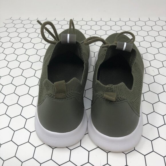 Aldo Army Green Lace Up Sneakers 5 - Picture 3 of 5